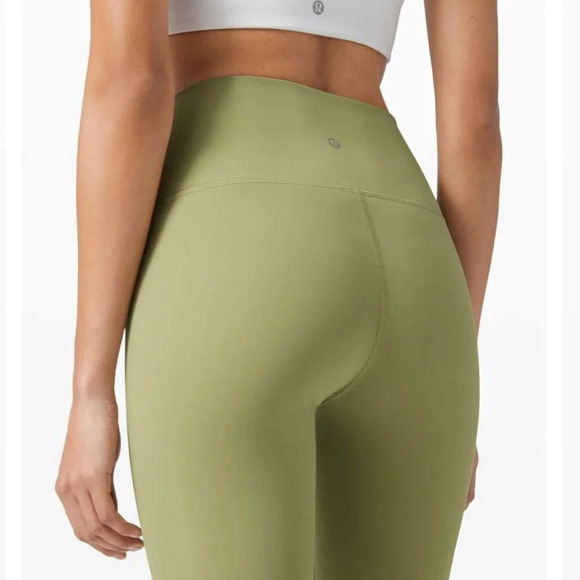 LULULEMON Wunder Under High-Rise Tight  28" *Full-On Luxtreme Vista Green Size 6 - Picture 2 of 12